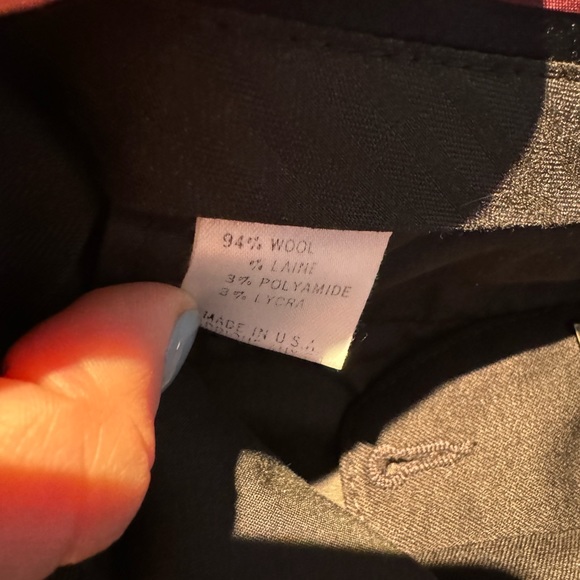 Theory Black Tuxedo Pants - Picture 4 of 7